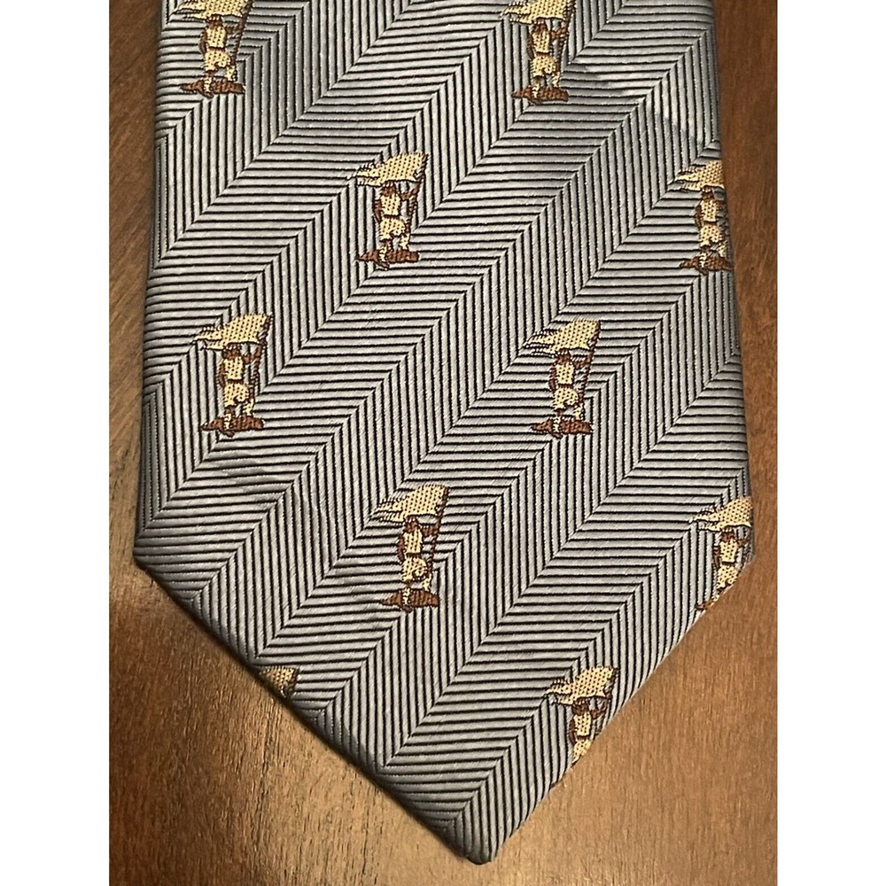 Johnson Brothers 100% Polyester Men’s Neck Tie Made In China
